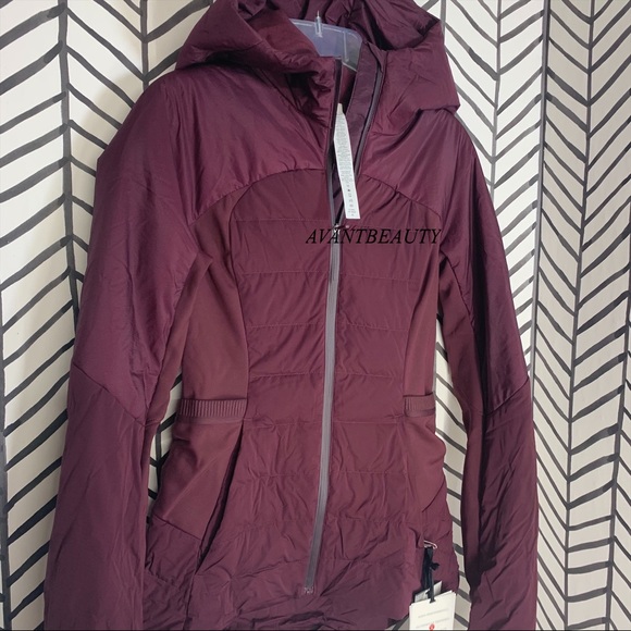 🔸 Lululemon down for it all jacket DKAD adobe new - Picture 2 of 12